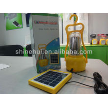 green source with phone charger led lantern camping led solar lantern lamp